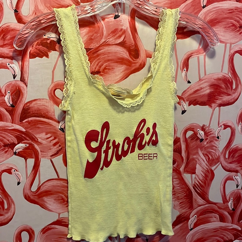 Sexy little Vintage 70’s Stroh’s beer tank